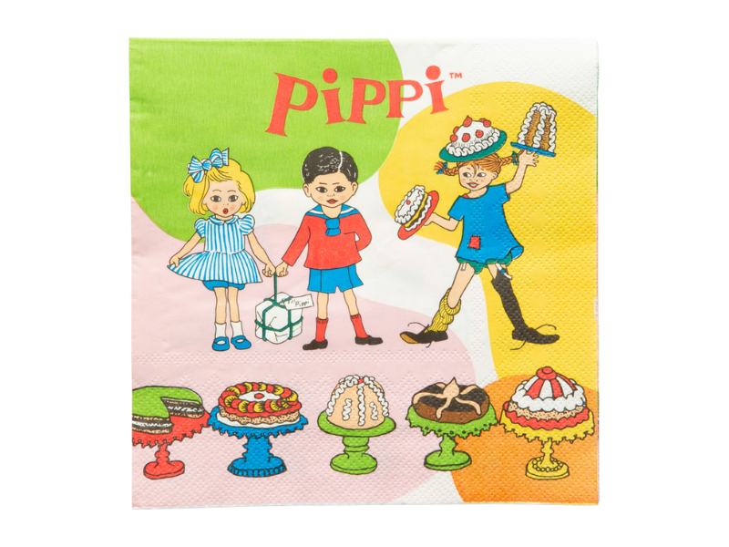 Servetter Pippi Långstrump 16-pack