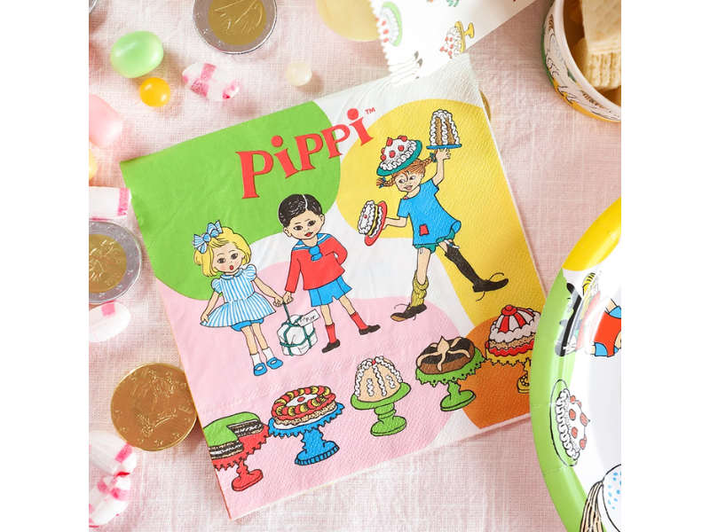 Servetter Pippi Långstrump 16-pack