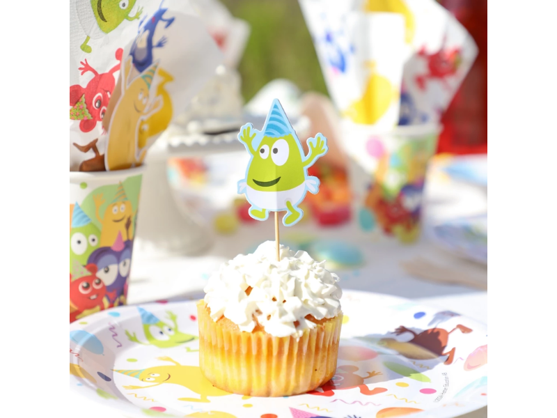 Cake picks Babblarna 6-pack