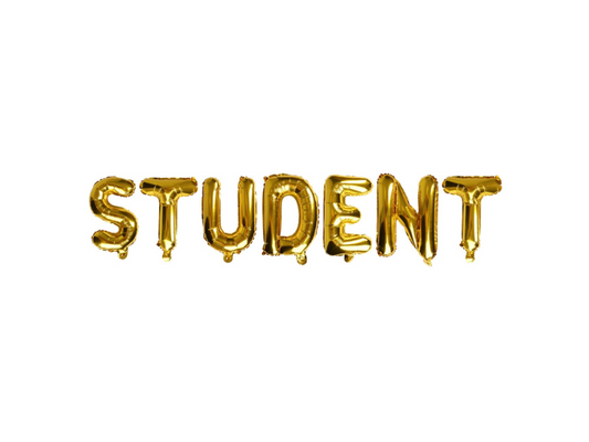 Folieballonger student