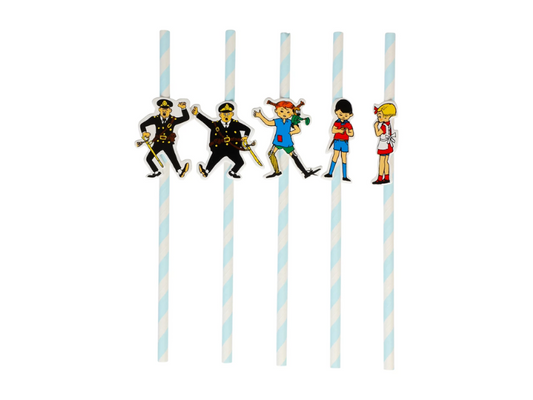 Sugrör Pippi Långstrump 10-pack