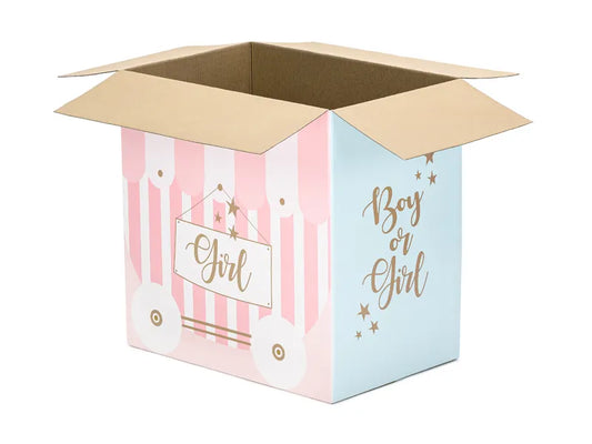 Gender reveal box