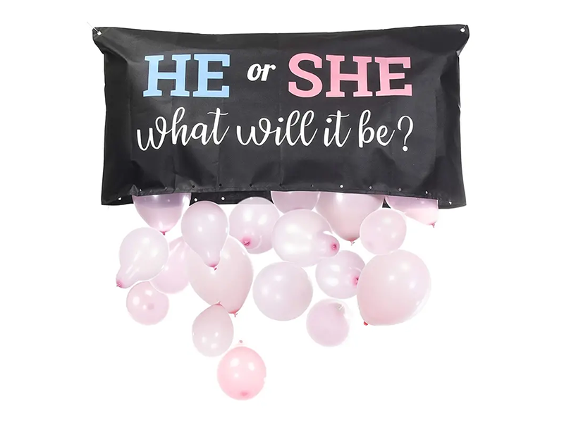 Gender reveal Ballongbox